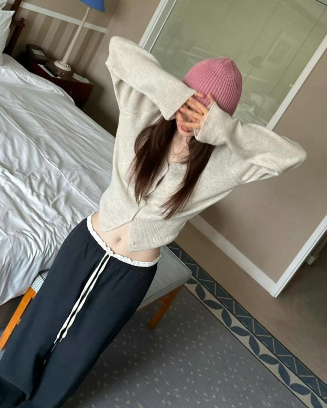 V neck cardigan