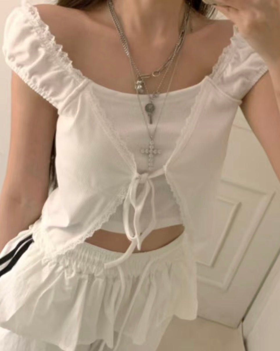 Girlfriend Lace top