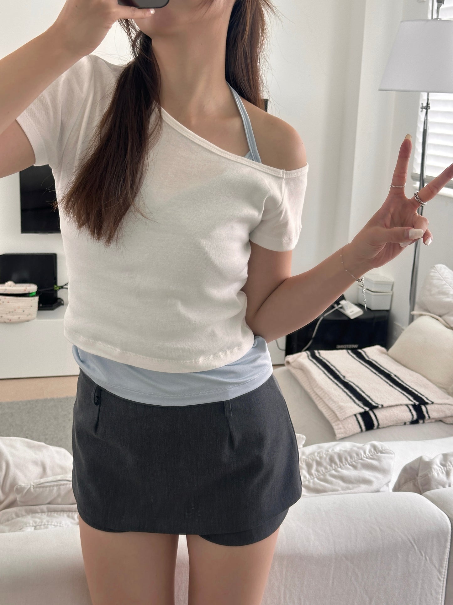 Girlfriendable Off Shoulder Top