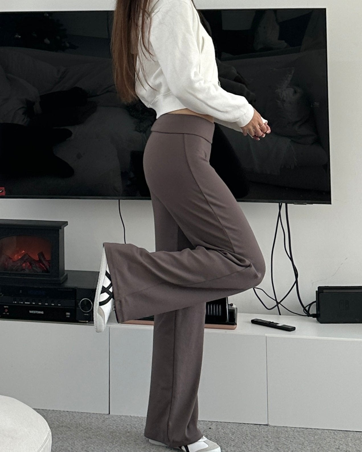 Comfy bootcut pants