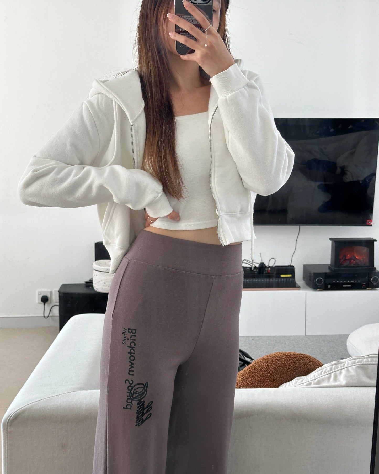 Comfy bootcut pants