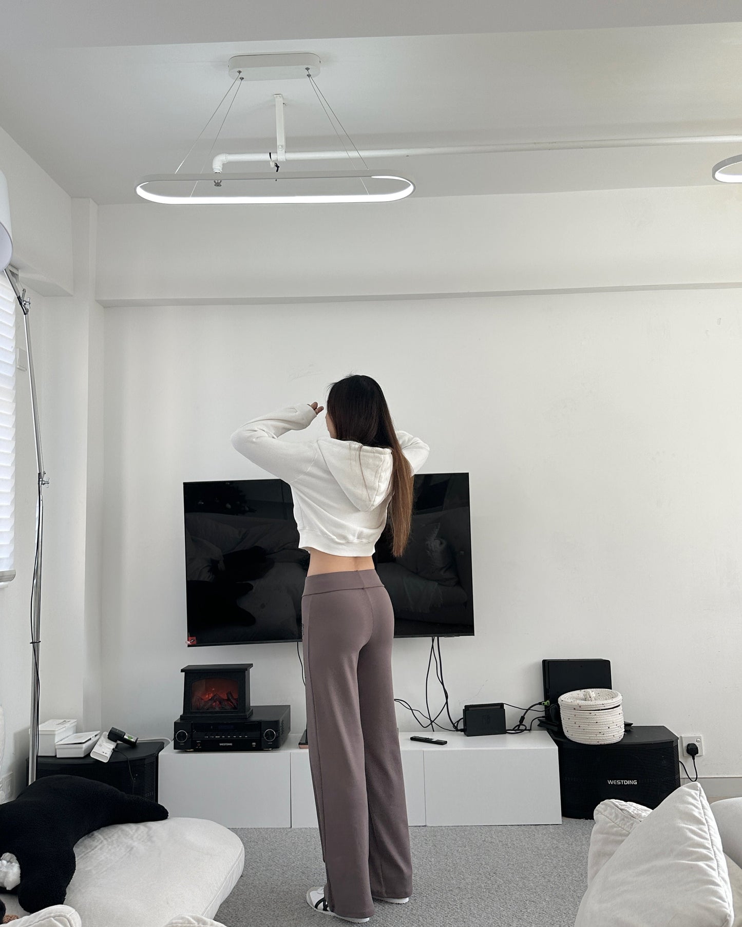 Comfy bootcut pants