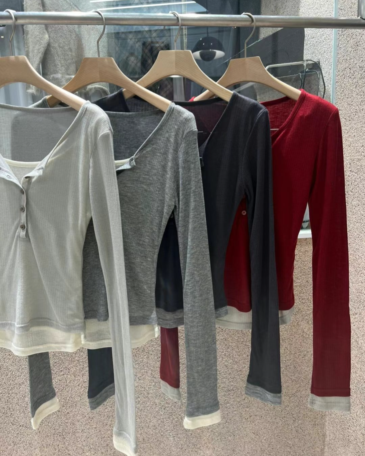 Layered tee