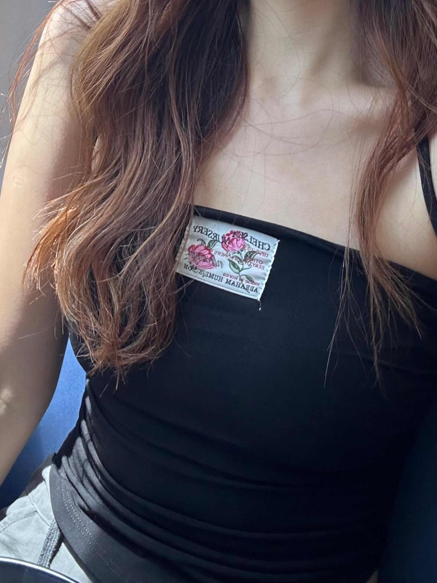 Rose padded sleeveless