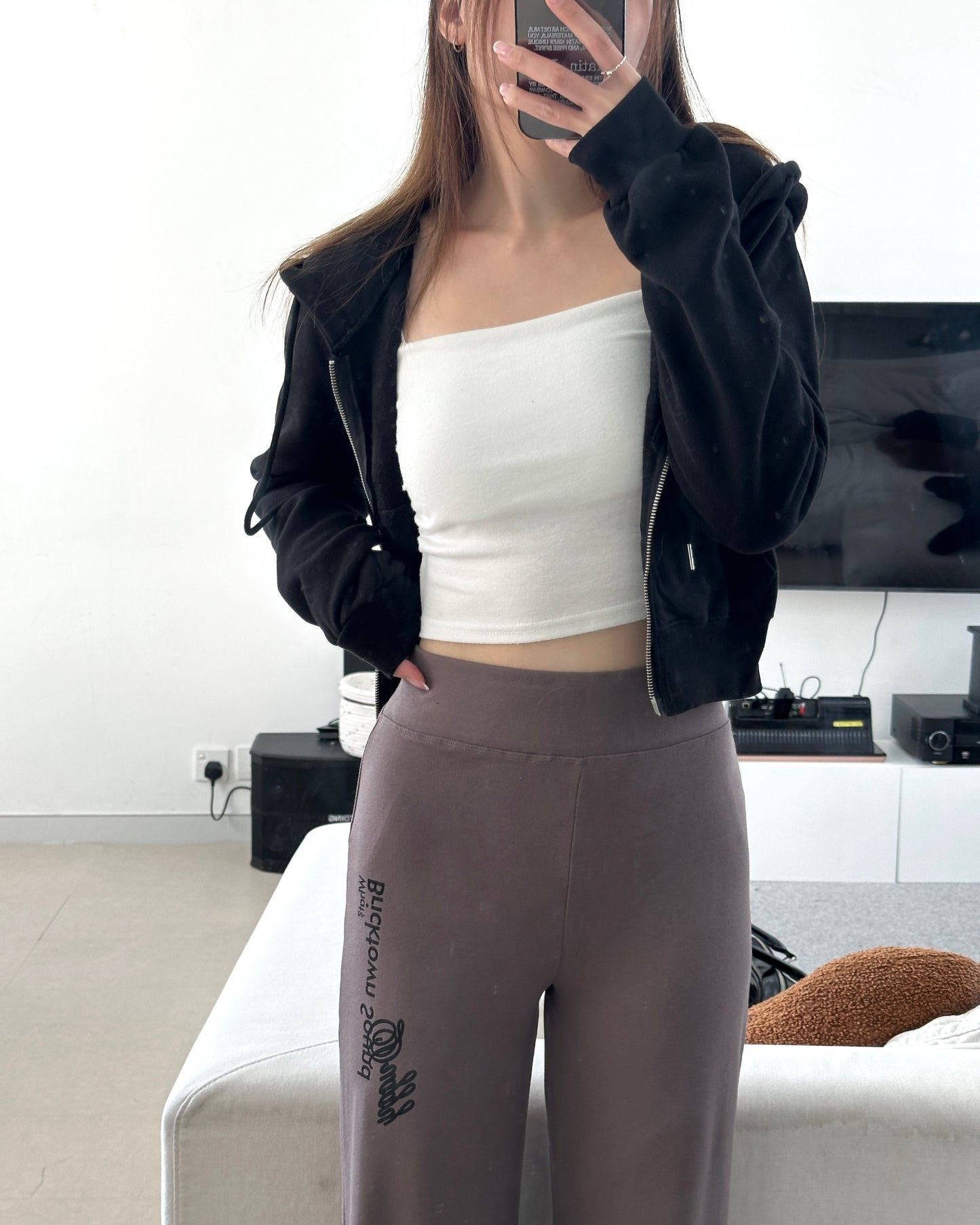 Cotton zip up jacket
