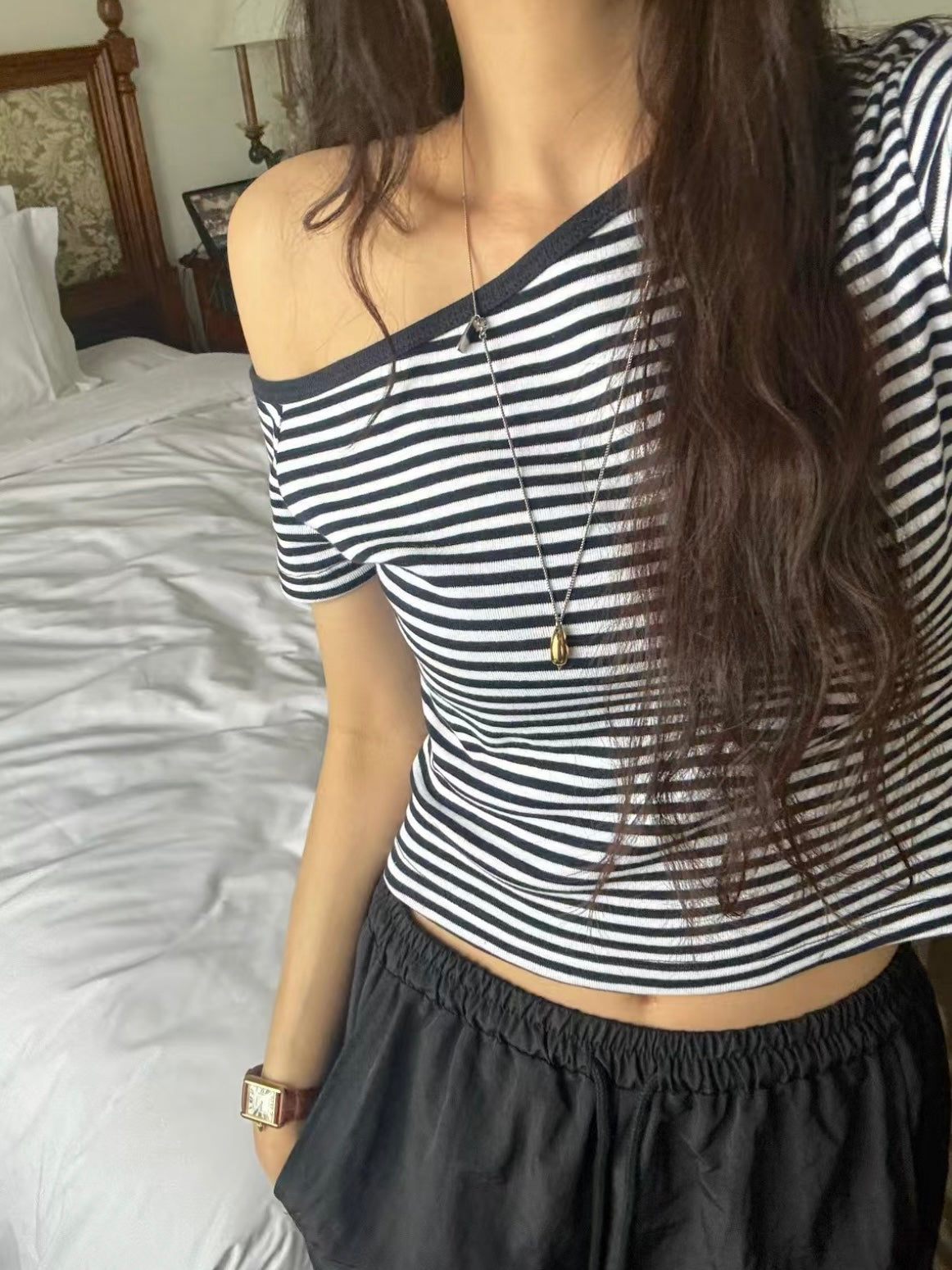 Girlfriendable Off Shoulder Top