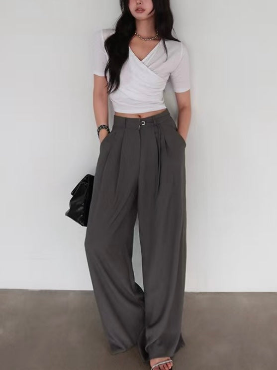 Half Belted Trousers