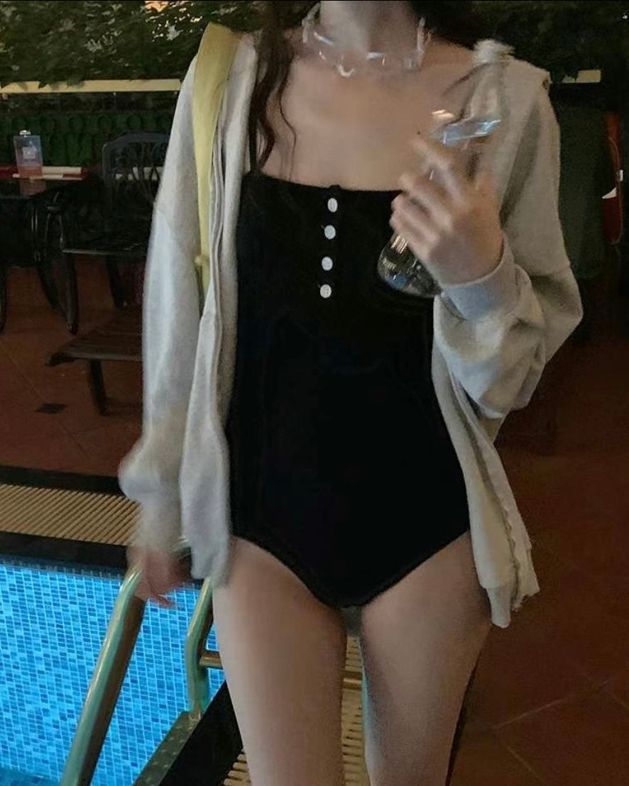 Button Swimwear