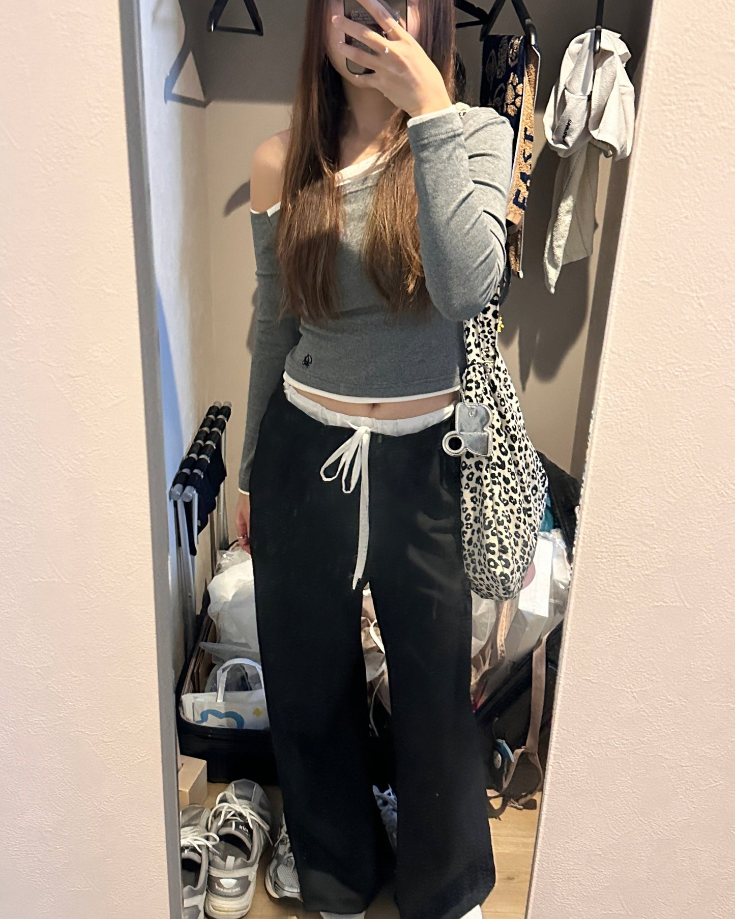 Leopard tote bag