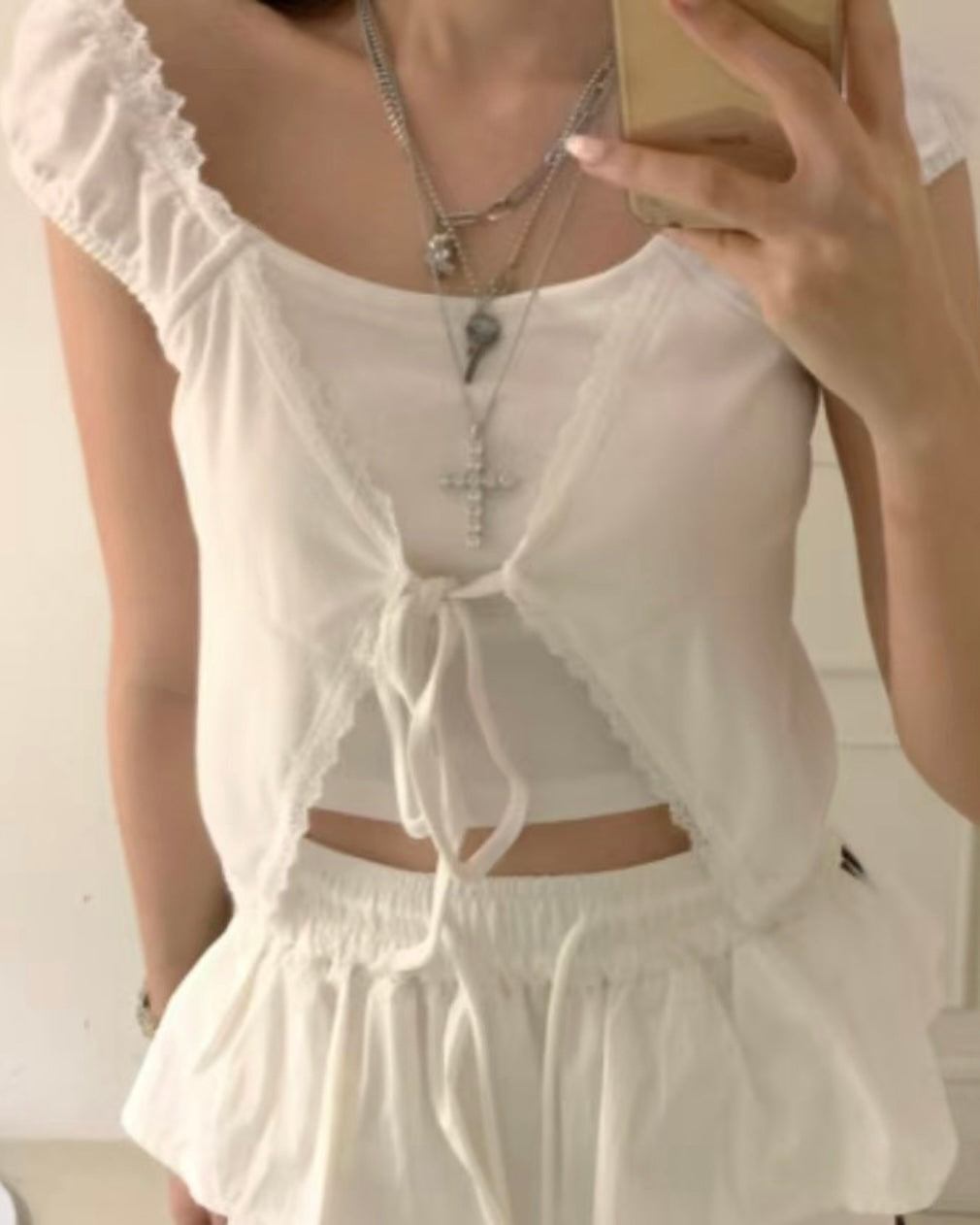 Girlfriend Lace top
