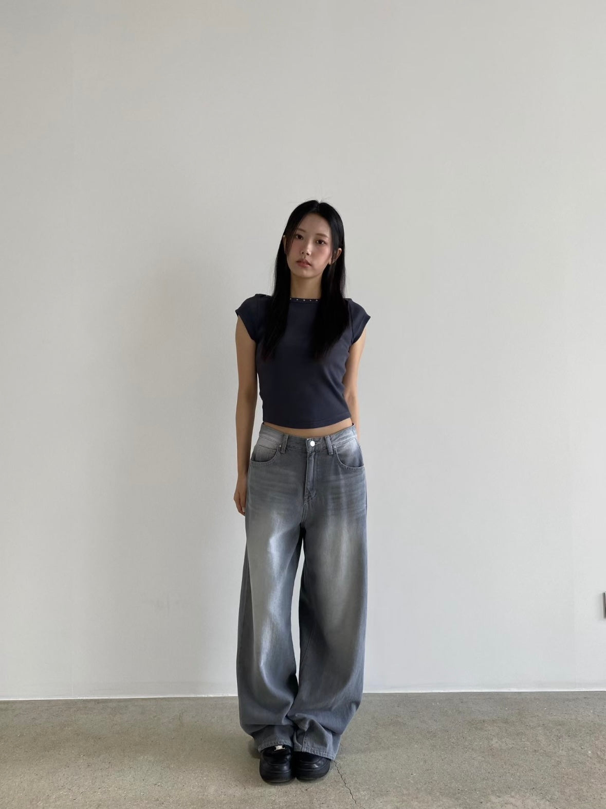 Soft Grey Jeans