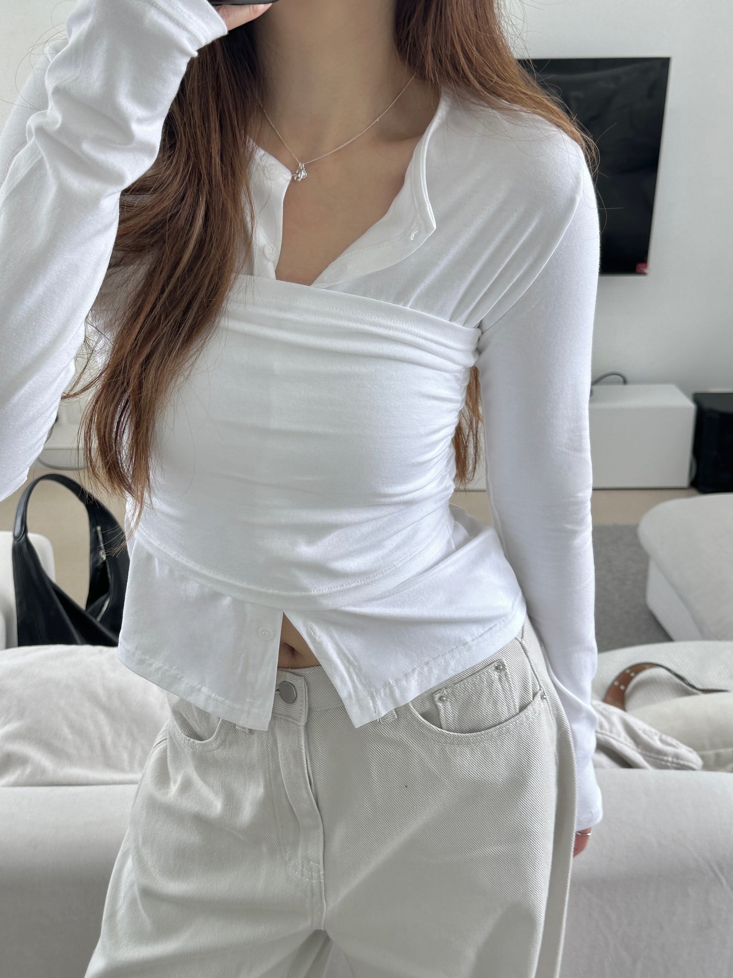 Two way! Summer long sleeves