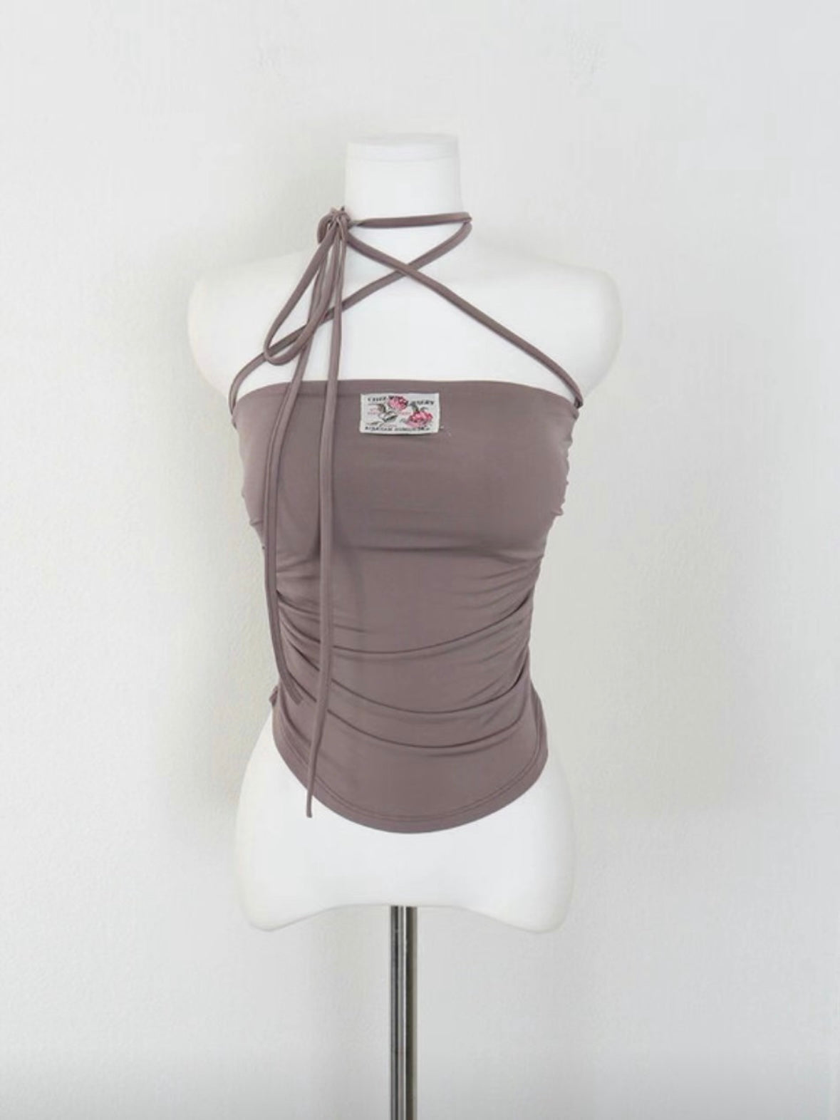 Rose padded sleeveless