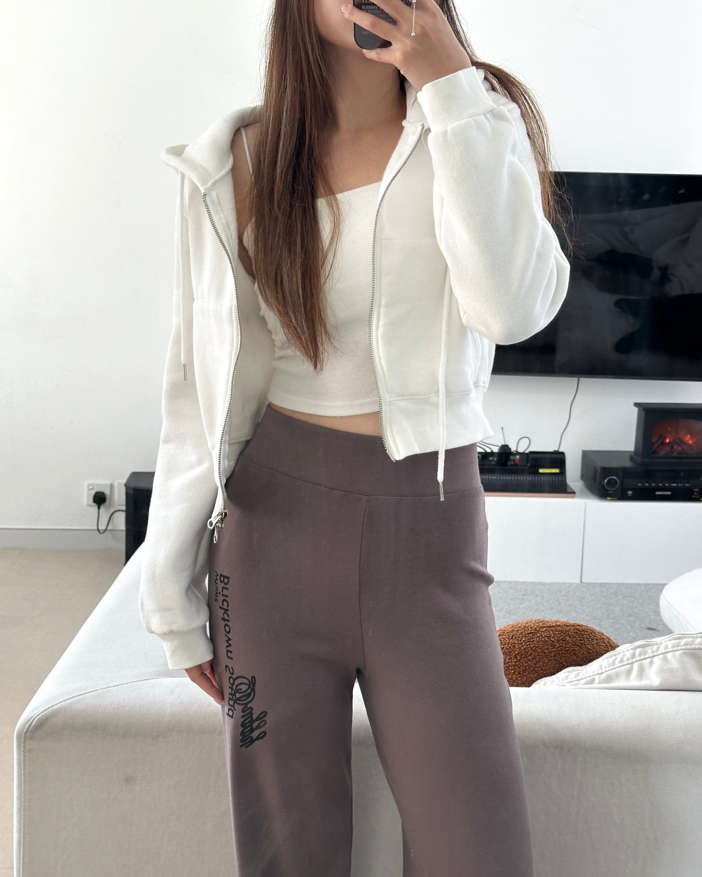 Cotton zip up jacket