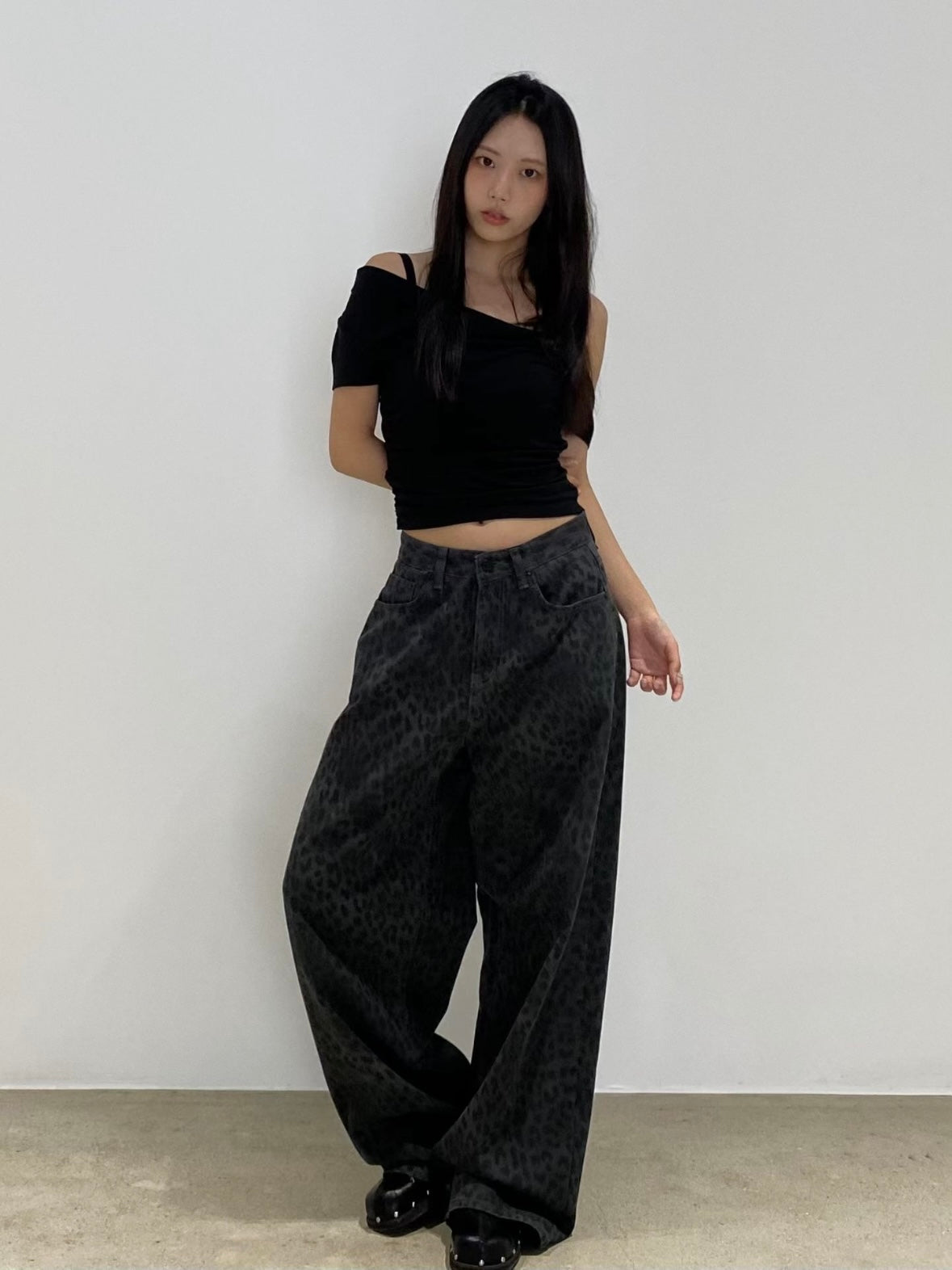 Leopard Jeans