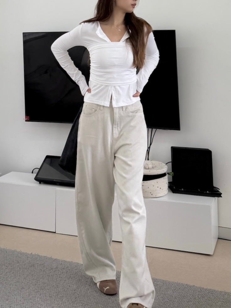 Summer denim jeans