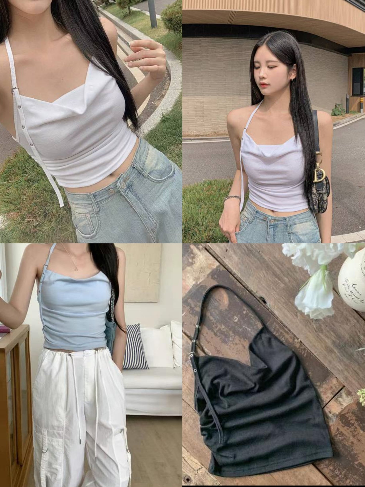 U shape sleeveless