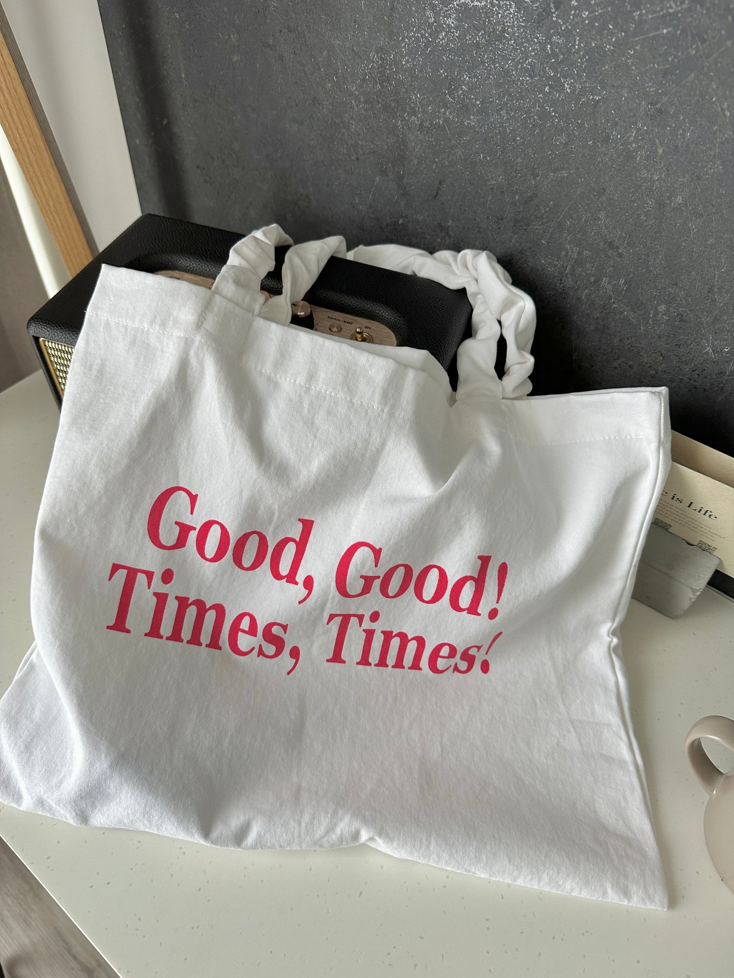 Two way tote bag