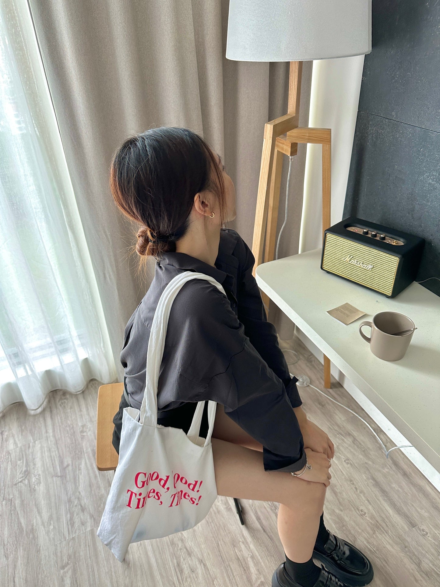Two way tote bag