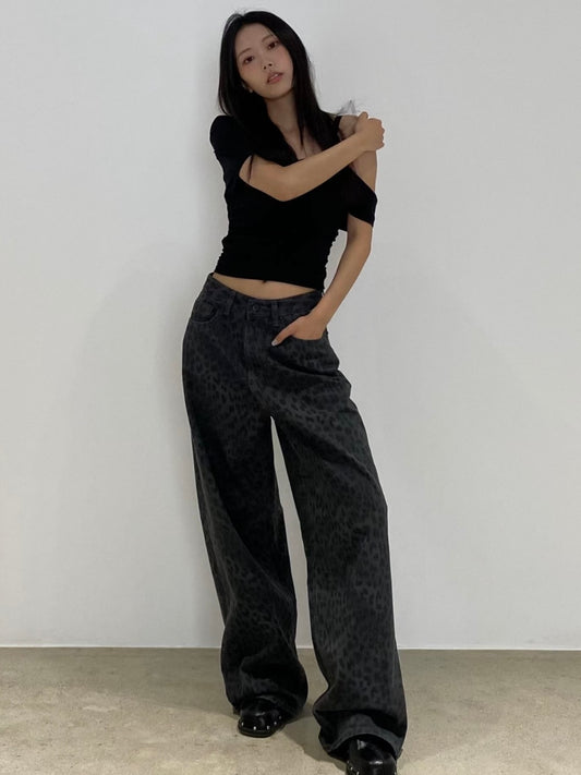 Leopard Jeans