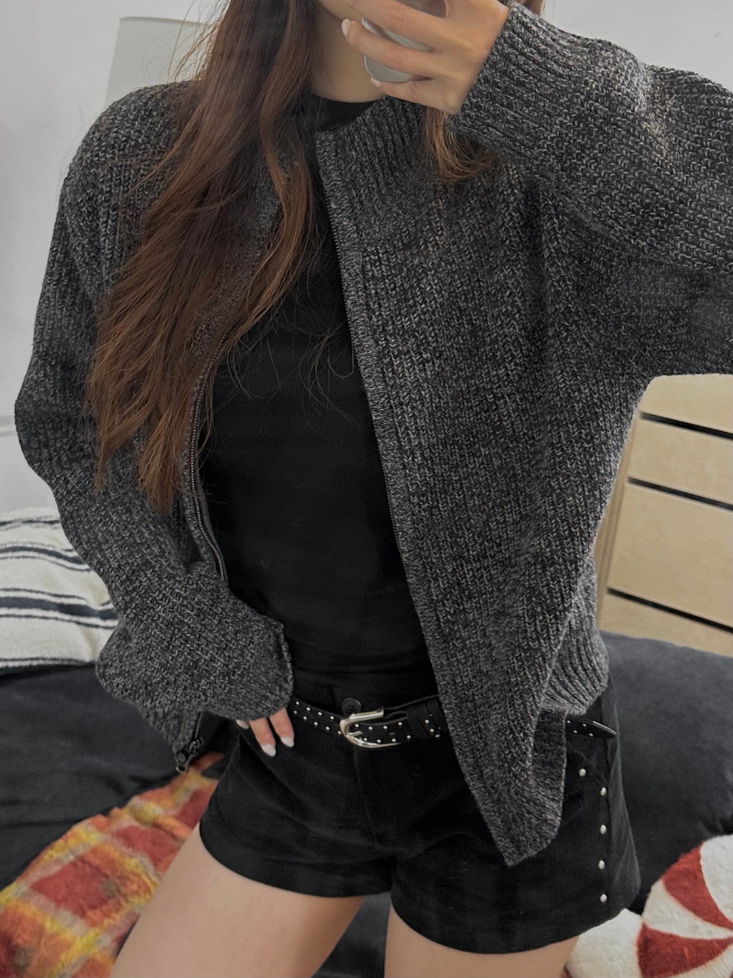 Double Zip Sweater