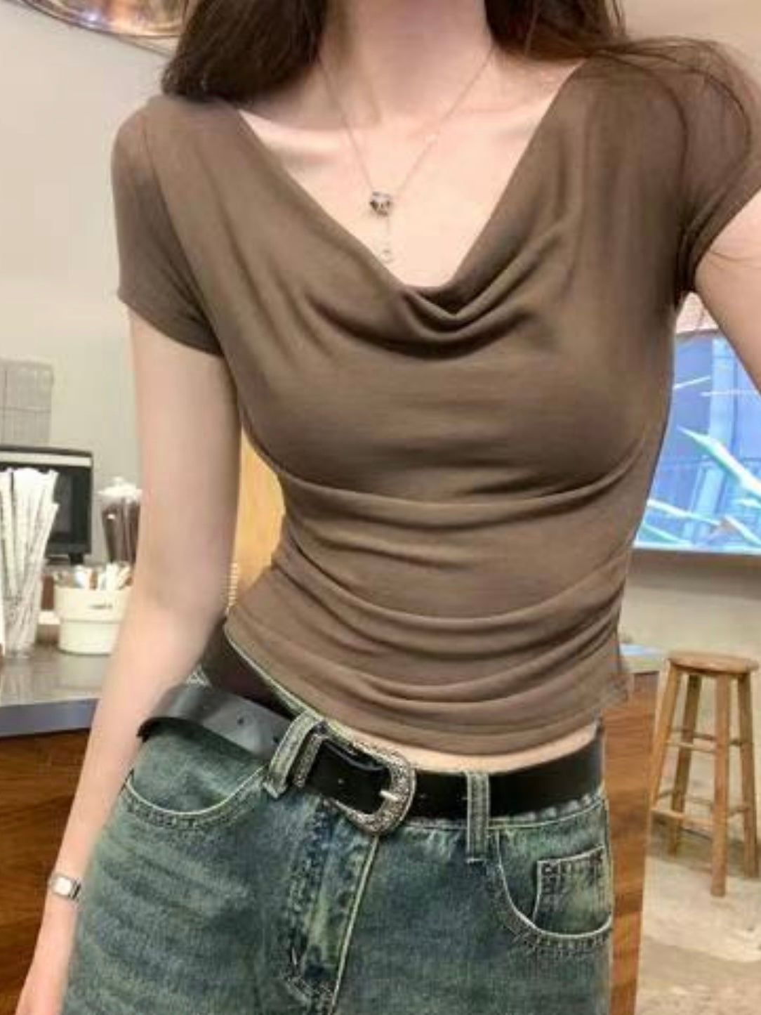 氣質MAX! ✨Lady Off Shoulder Top