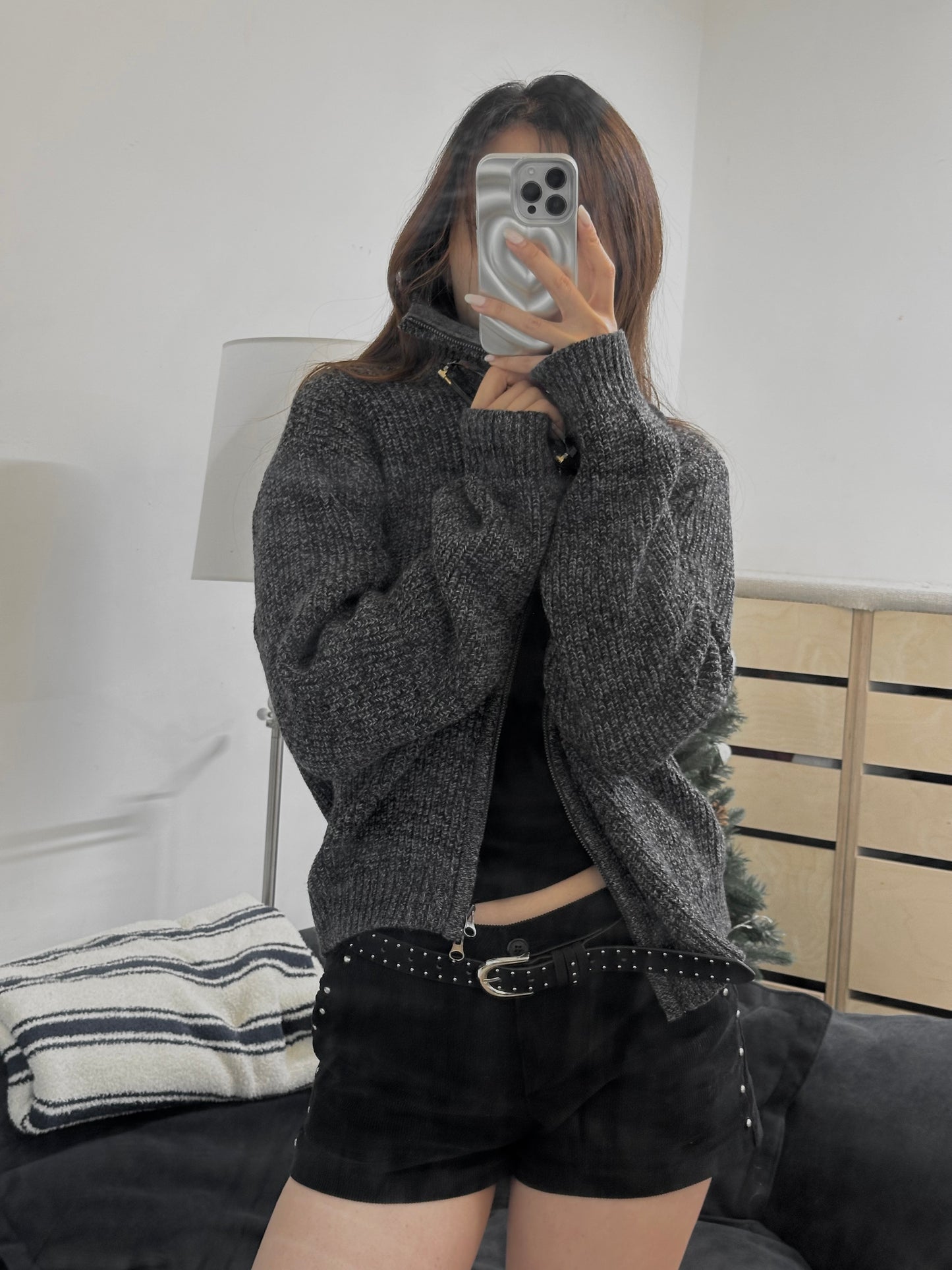 Double Zip Sweater