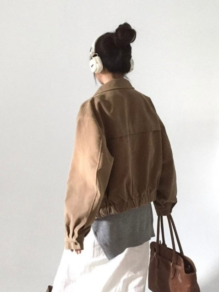 🤎Mochamus Suede Jacket