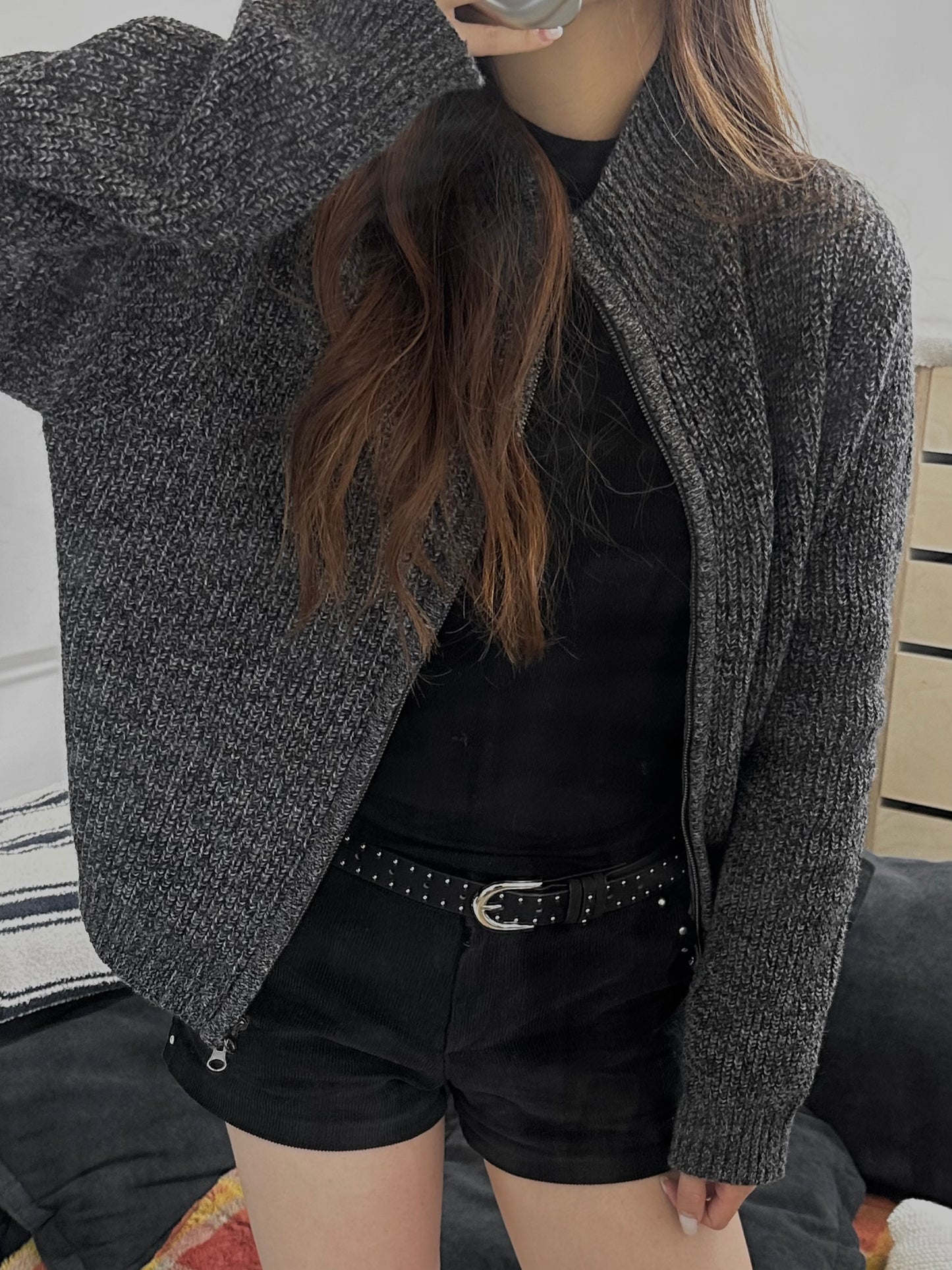 Double Zip Sweater