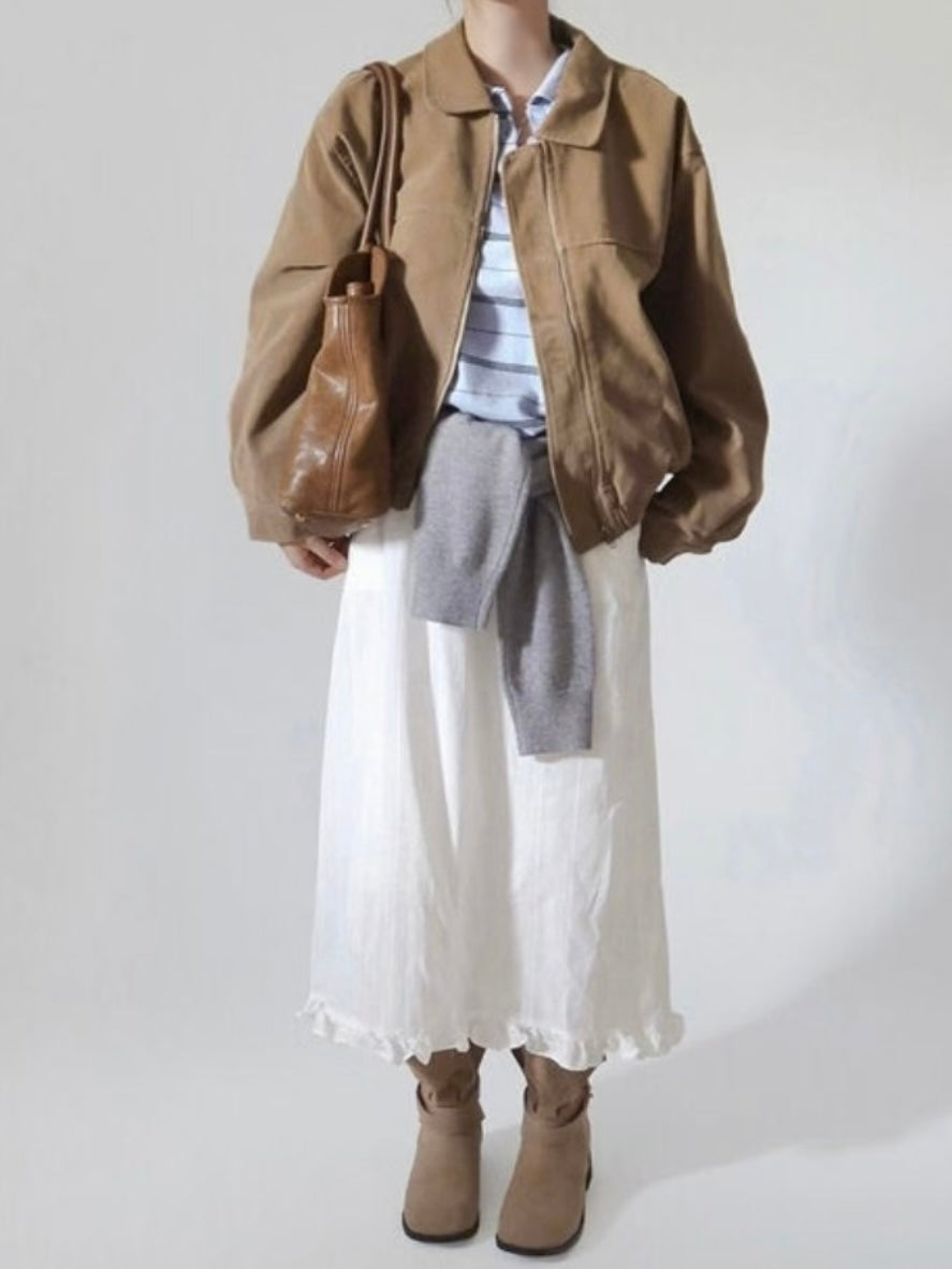 🤎Mochamus Suede Jacket