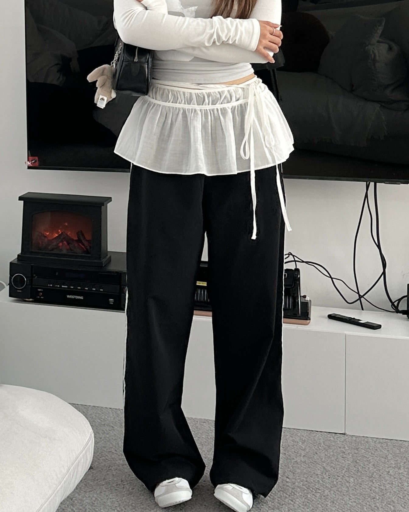 Stripe sweatpants