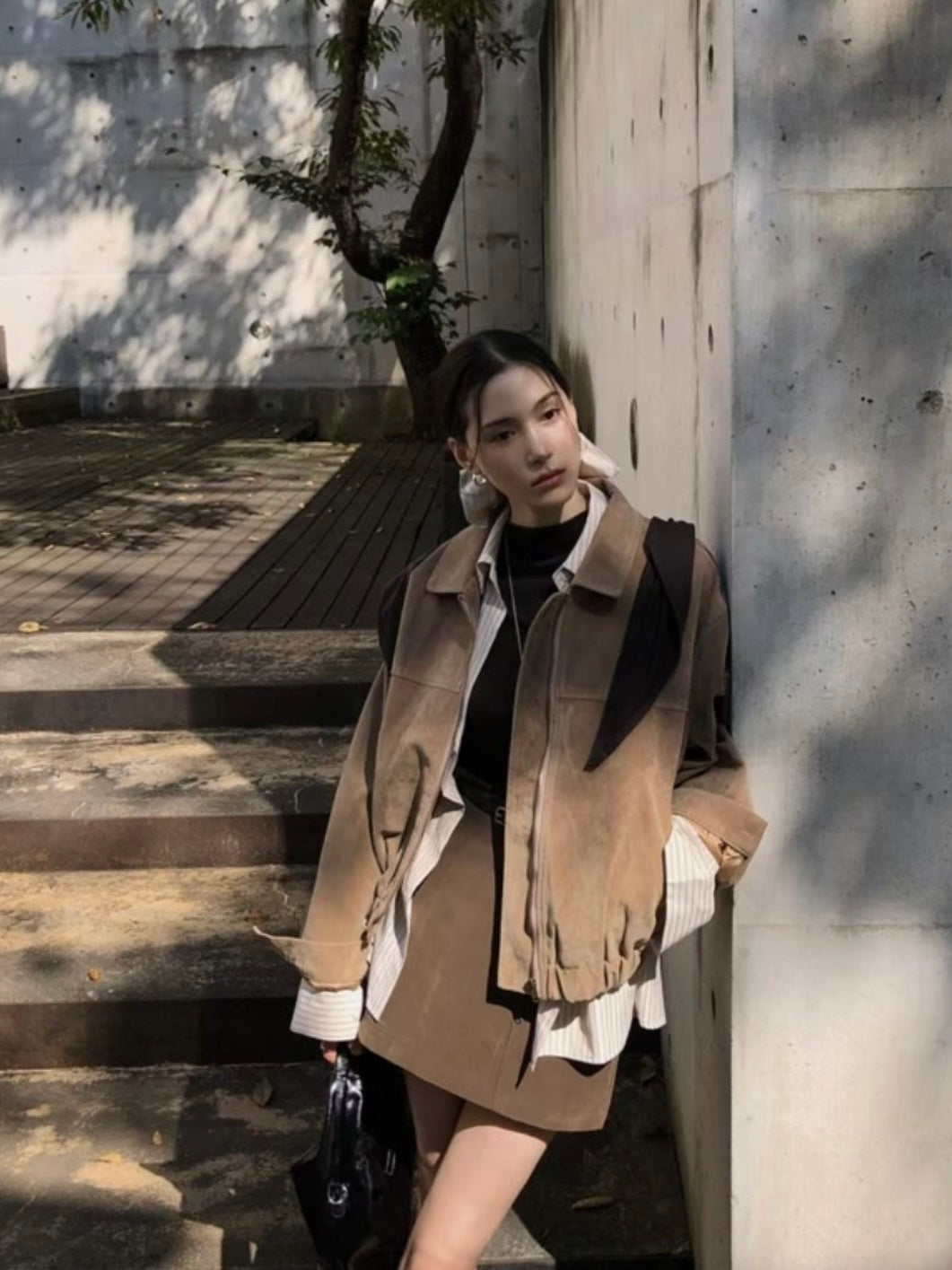 🤎Mochamus Suede Jacket