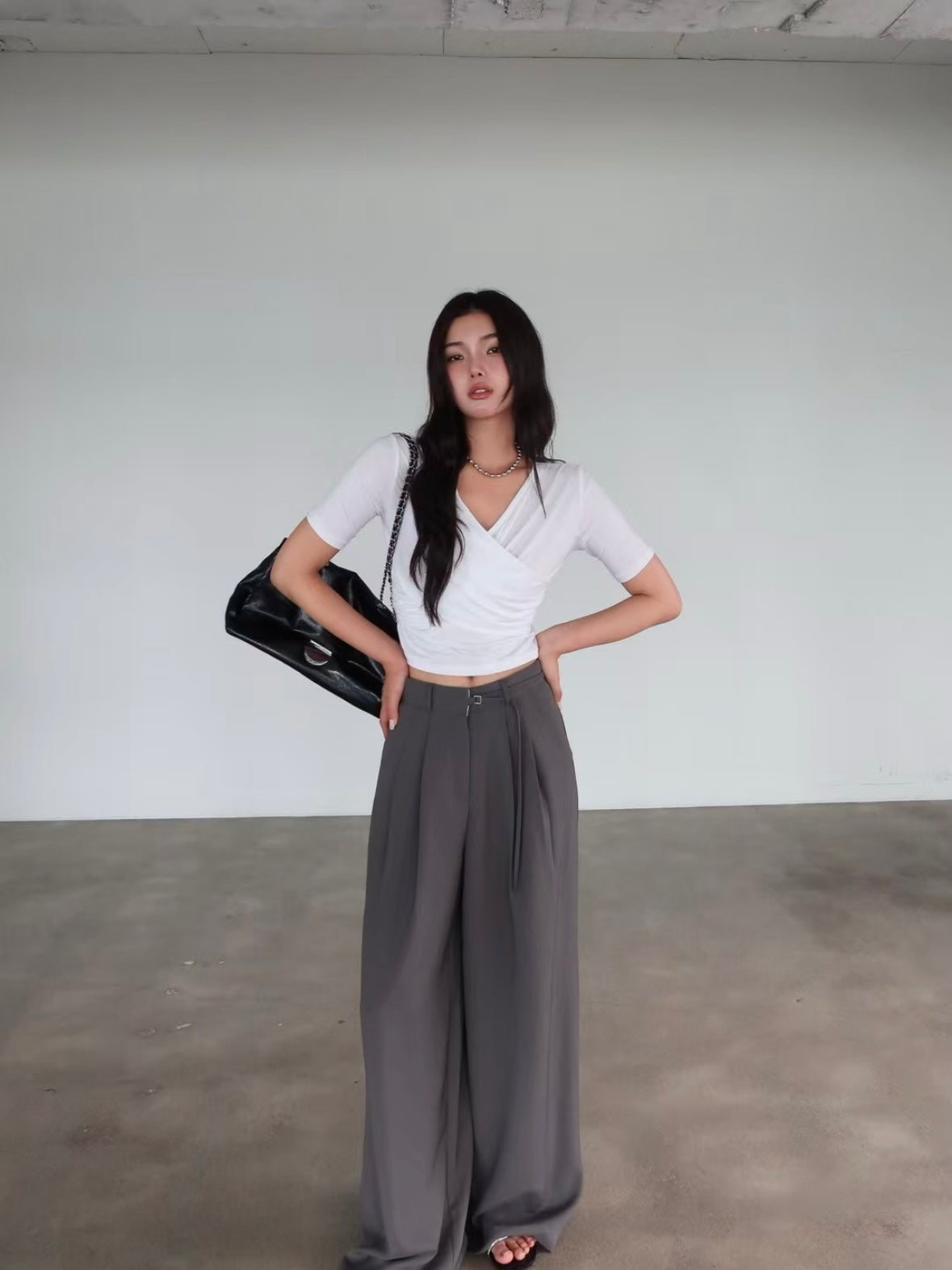 Half Belted Trousers