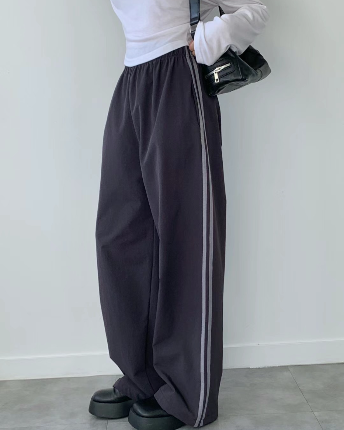 Stripe sweatpants