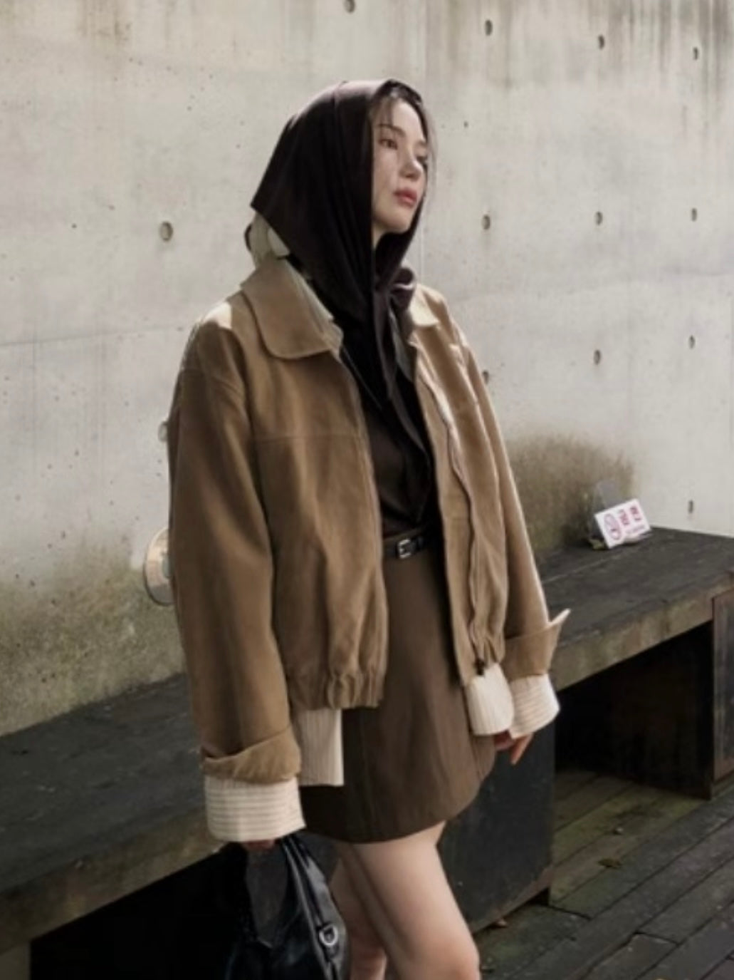 🤎Mochamus Suede Jacket