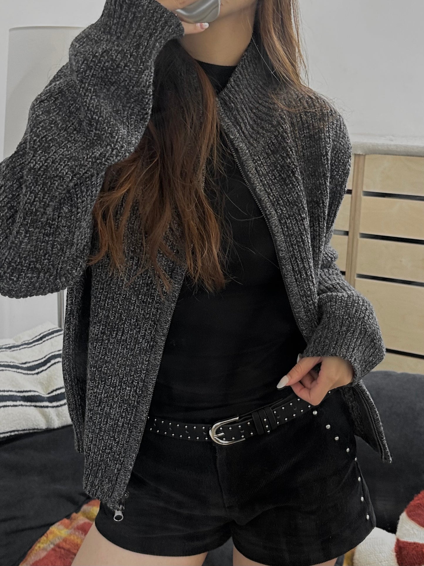 Double Zip Sweater