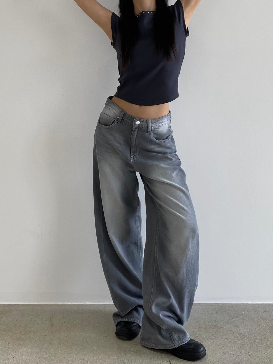 Soft Grey Jeans