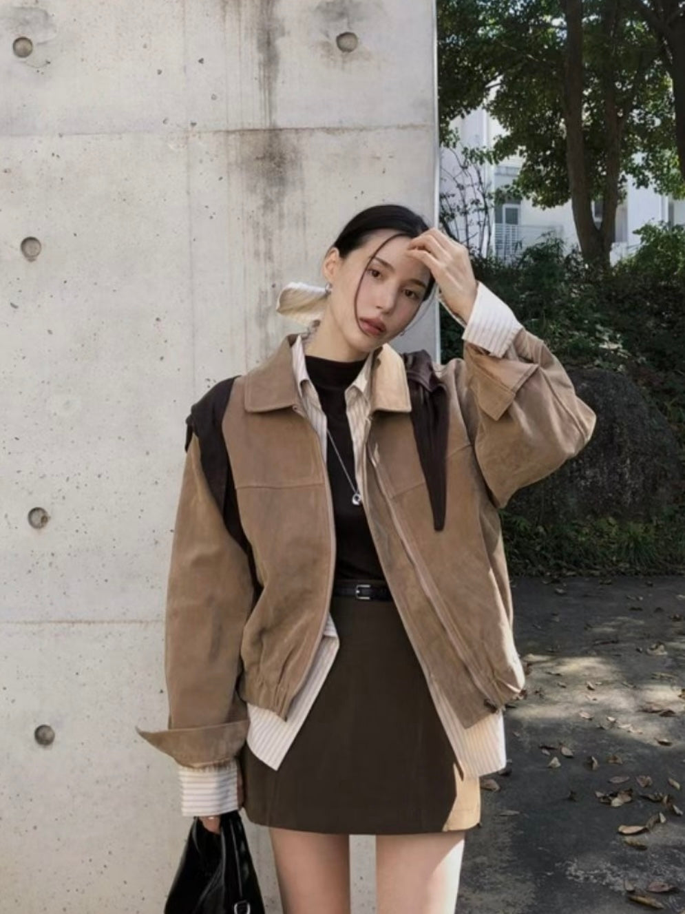 🤎Mochamus Suede Jacket