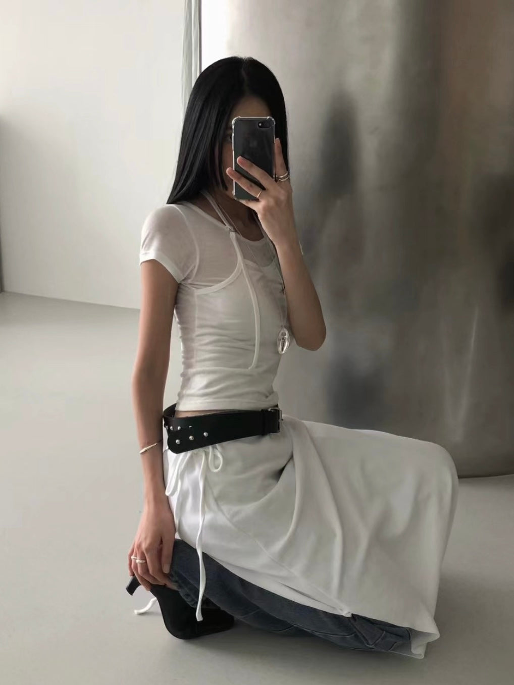 Halter See-through Top