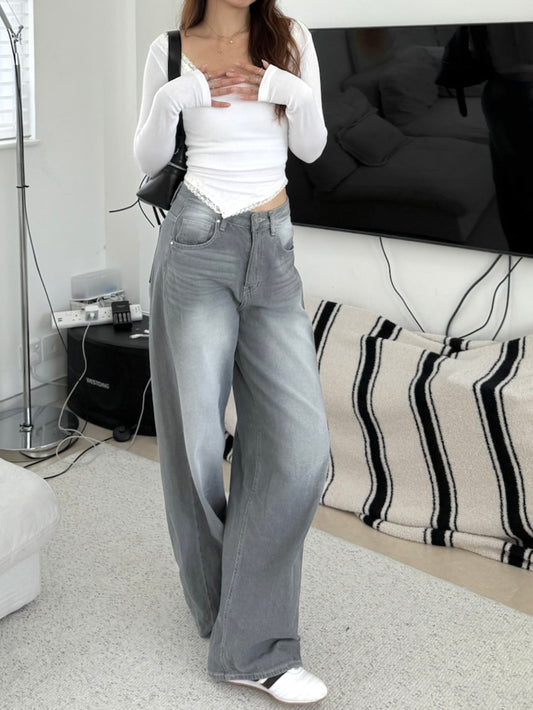 Soft Grey Jeans